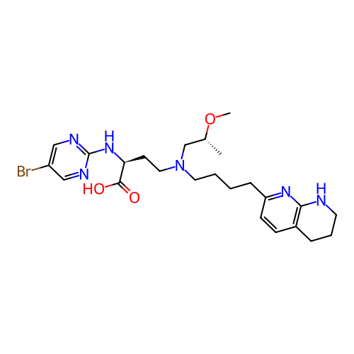 Chemical structure of BindingDB Monomer ID 465281
