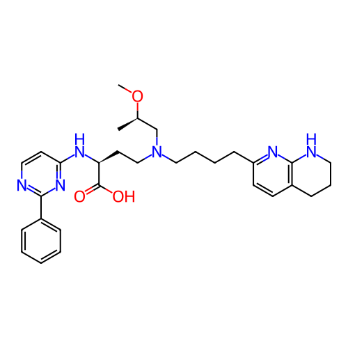 Chemical structure of BindingDB Monomer ID 465284