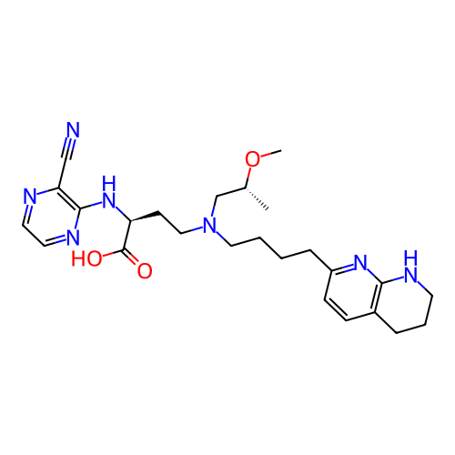 Chemical structure of BindingDB Monomer ID 465287