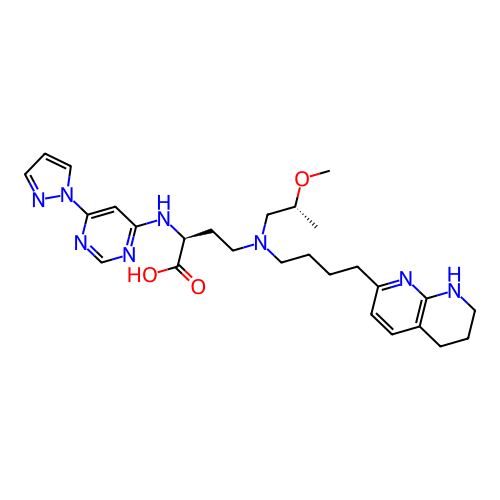 Chemical structure of BindingDB Monomer ID 465288