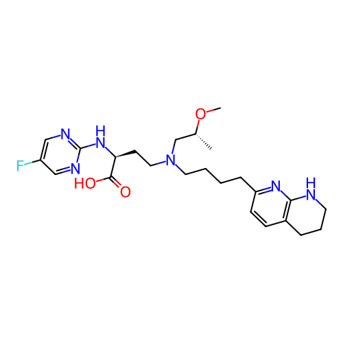 Chemical structure of BindingDB Monomer ID 465289