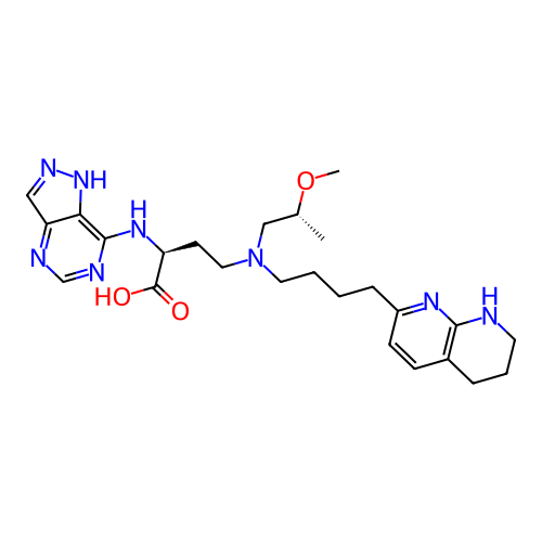 Chemical structure of BindingDB Monomer ID 465290