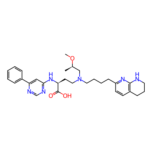 Chemical structure of BindingDB Monomer ID 465291