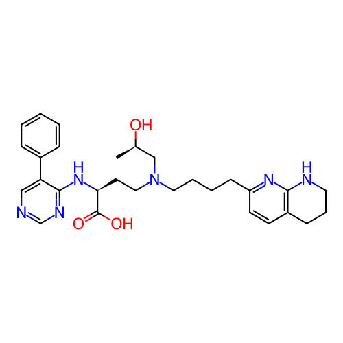 Chemical structure of BindingDB Monomer ID 465292