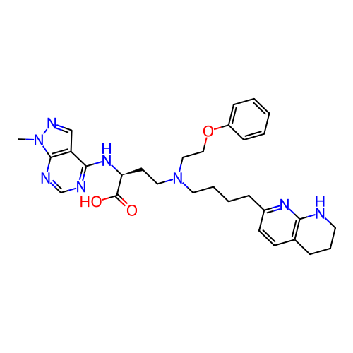 Chemical structure of BindingDB Monomer ID 465293