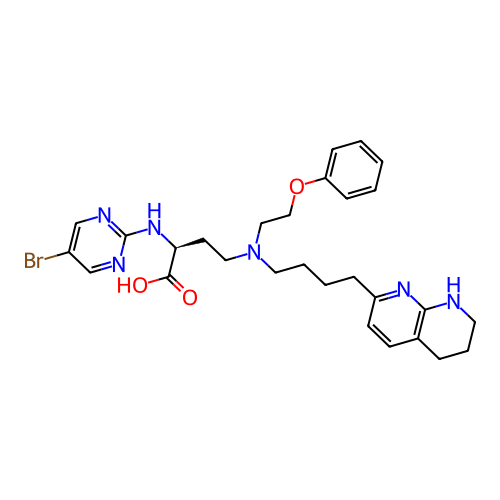 Chemical structure of BindingDB Monomer ID 465294