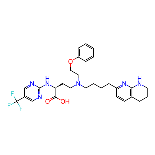 Chemical structure of BindingDB Monomer ID 465300