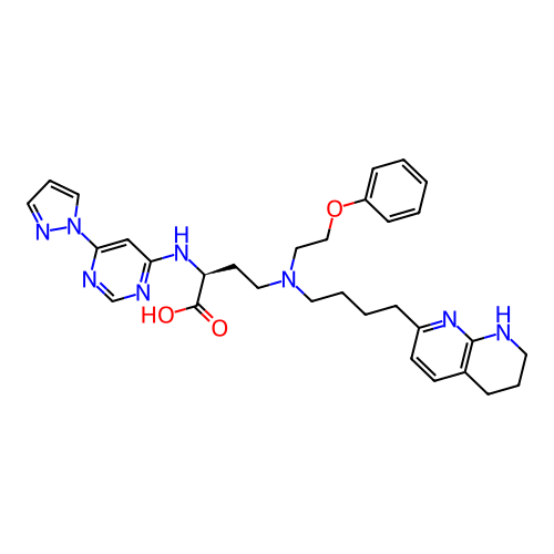 Chemical structure of BindingDB Monomer ID 465302