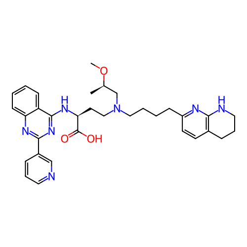 Chemical structure of BindingDB Monomer ID 465311