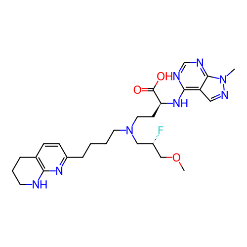 Chemical structure of BindingDB Monomer ID 465316