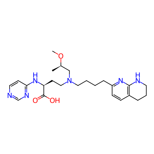 Chemical structure of BindingDB Monomer ID 465317