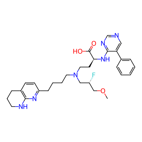Chemical structure of BindingDB Monomer ID 465321