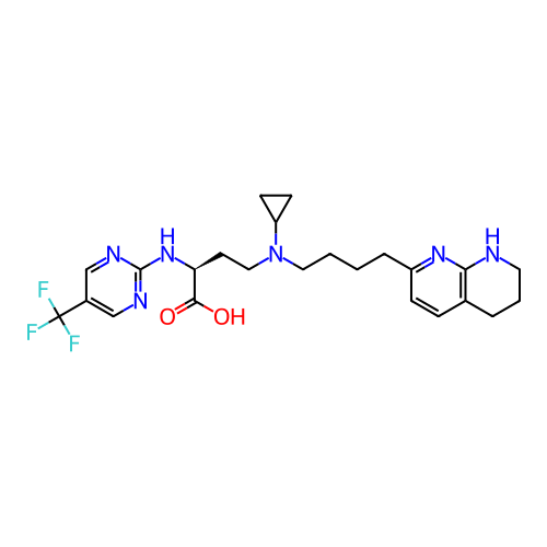 Chemical structure of BindingDB Monomer ID 465324