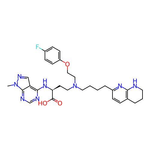 Chemical structure of BindingDB Monomer ID 465333