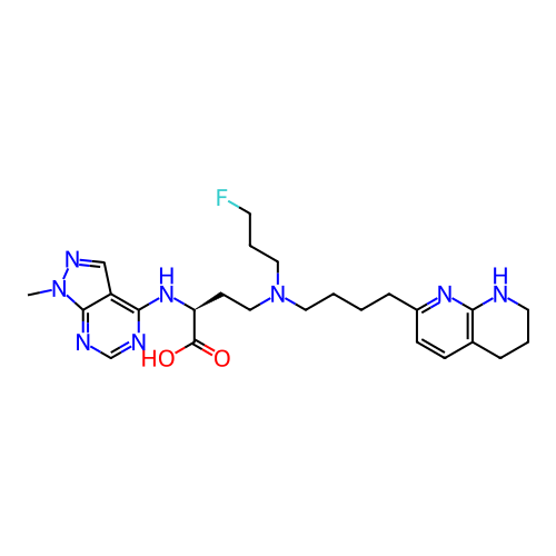 Chemical structure of BindingDB Monomer ID 465346