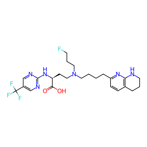 Chemical structure of BindingDB Monomer ID 465347