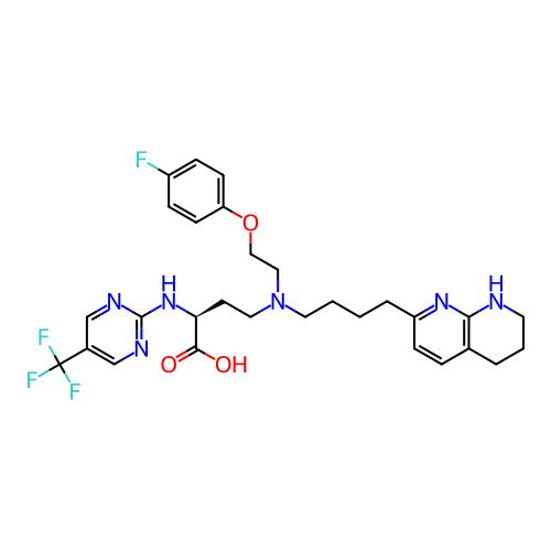 Chemical structure of BindingDB Monomer ID 465349