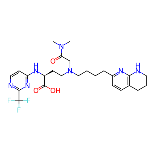 Chemical structure of BindingDB Monomer ID 465355