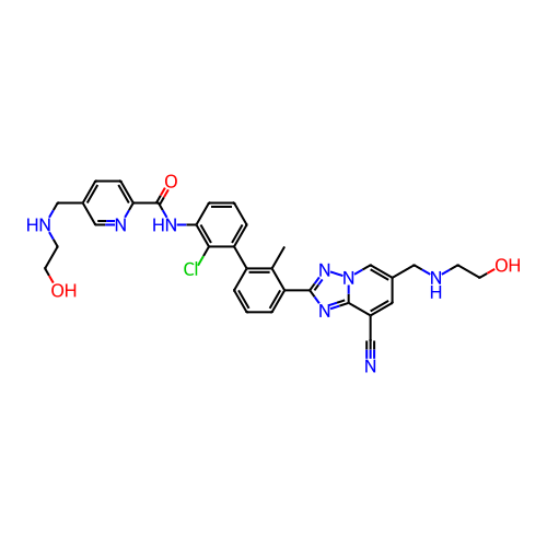 Chemical structure of BindingDB Monomer ID 465360
