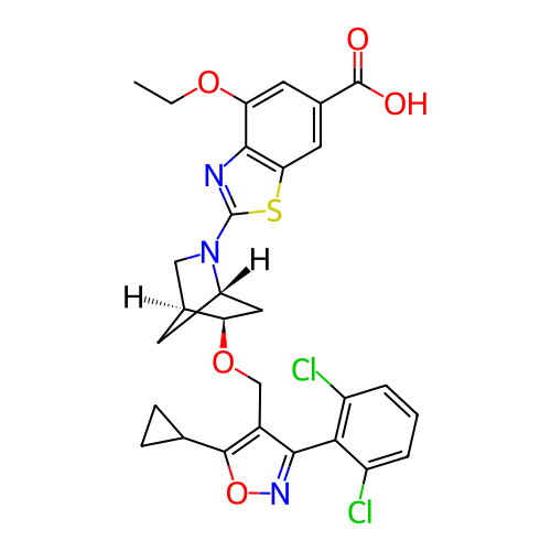Chemical structure of BindingDB Monomer ID 465399