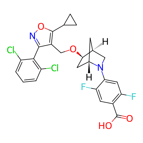 Chemical structure of BindingDB Monomer ID 465453