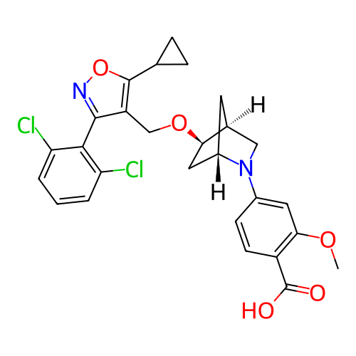 Chemical structure of BindingDB Monomer ID 465460