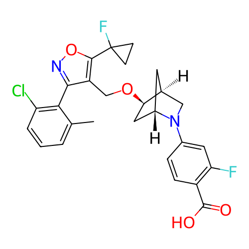 Chemical structure of BindingDB Monomer ID 465473