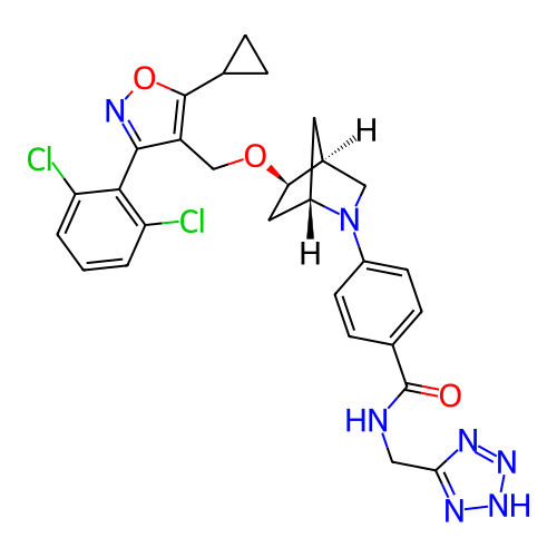 Chemical structure of BindingDB Monomer ID 465515
