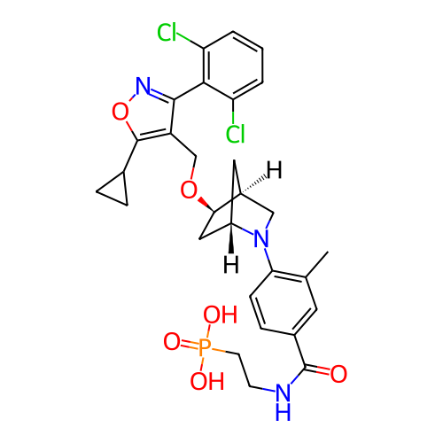 Chemical structure of BindingDB Monomer ID 465524