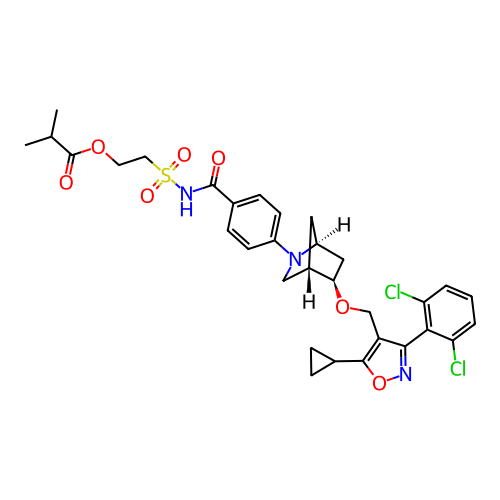 Chemical structure of BindingDB Monomer ID 465563