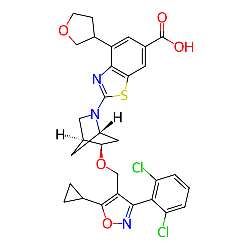 Chemical structure of BindingDB Monomer ID 465601