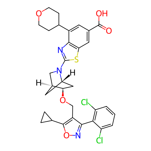 Chemical structure of BindingDB Monomer ID 465604
