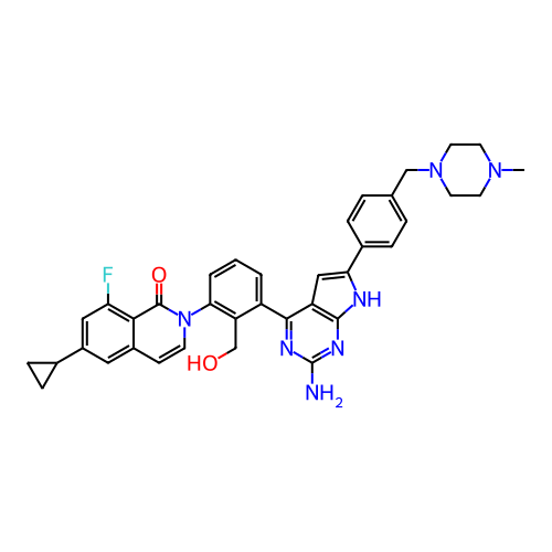 Chemical structure of BindingDB Monomer ID 465733