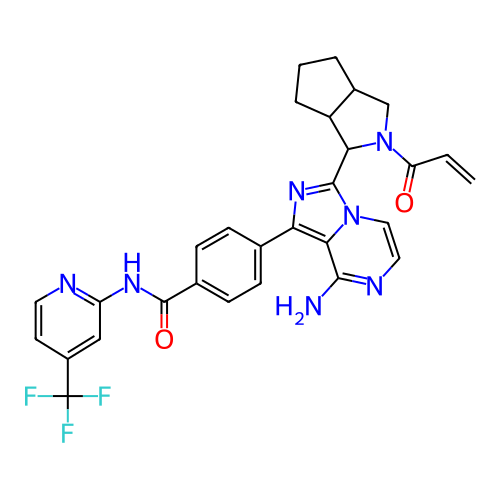 Chemical structure of BindingDB Monomer ID 465810