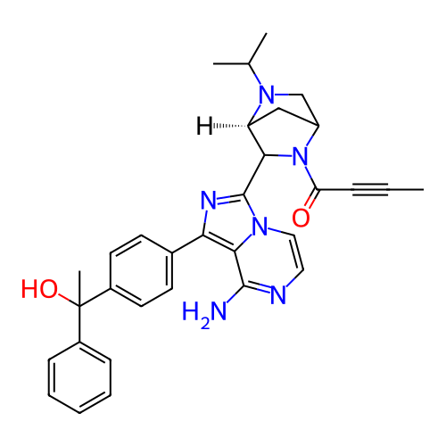 Chemical structure of BindingDB Monomer ID 465860
