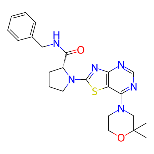 Chemical structure of BindingDB Monomer ID 466224