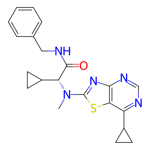 Chemical structure of BindingDB Monomer ID 466265