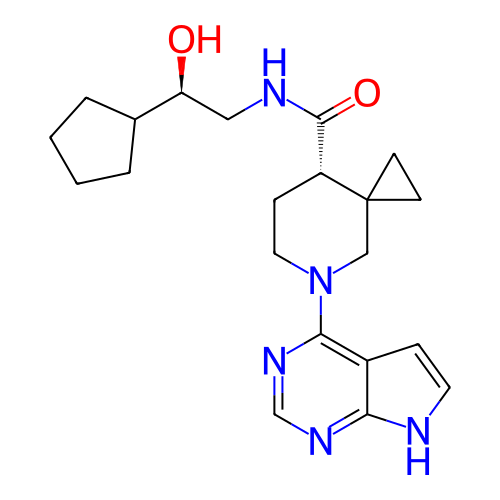 Chemical structure of BindingDB Monomer ID 466353