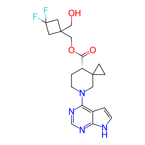 Chemical structure of BindingDB Monomer ID 466494
