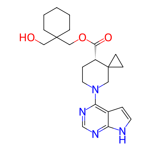 Chemical structure of BindingDB Monomer ID 466495