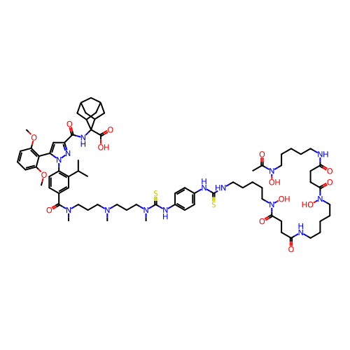 Chemical structure of BindingDB Monomer ID 466502