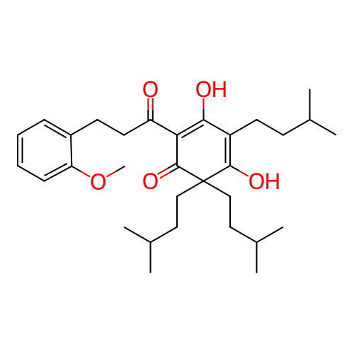 Chemical structure of BindingDB Monomer ID 466516