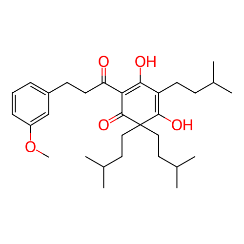 Chemical structure of BindingDB Monomer ID 466517