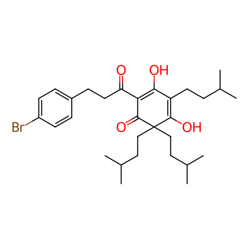 Chemical structure of BindingDB Monomer ID 466523