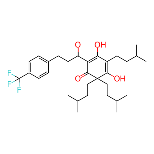 Chemical structure of BindingDB Monomer ID 466524