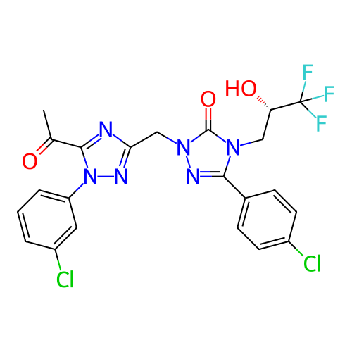 Chemical structure of BindingDB Monomer ID 466527