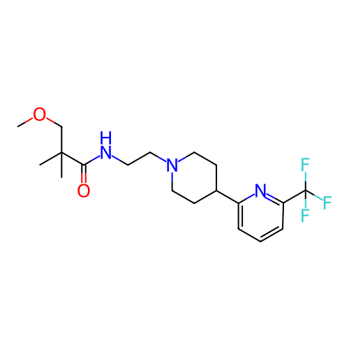 Chemical structure of BindingDB Monomer ID 466550