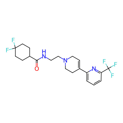 Chemical structure of BindingDB Monomer ID 466556