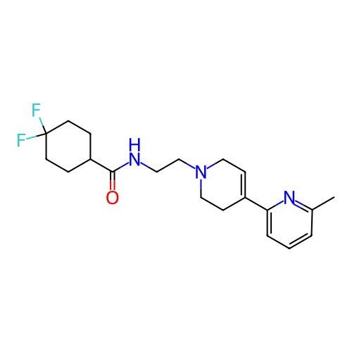 Chemical structure of BindingDB Monomer ID 466559