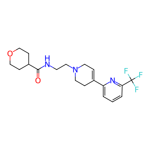 Chemical structure of BindingDB Monomer ID 466565